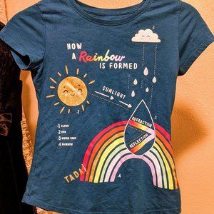 Wonder Nation How a Rainbow is Formed T-Shirt
